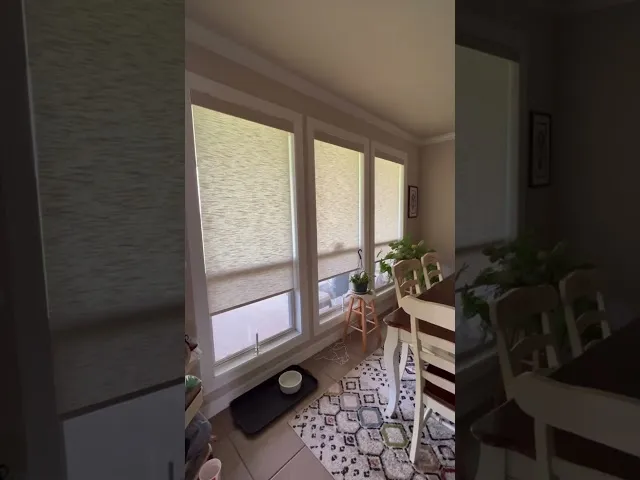 Sleek Motorized Roller Shades in West Lake Hills | Bumble Bee Blinds of Austin