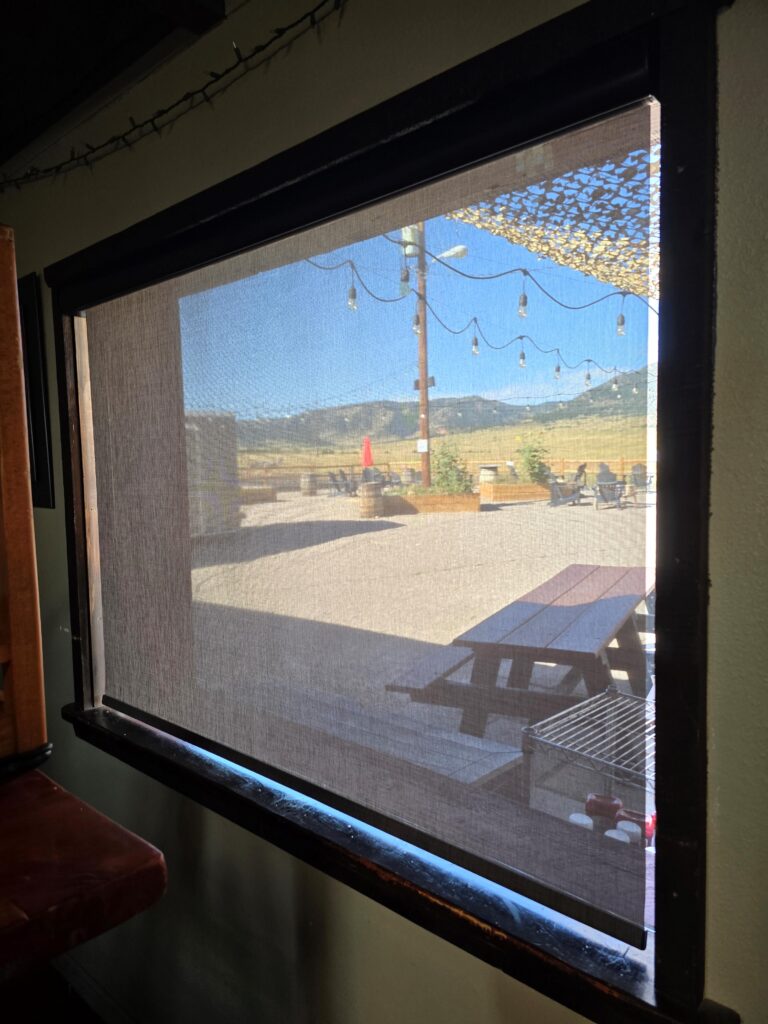 Motorized Shades for Restaurants in Boulder
