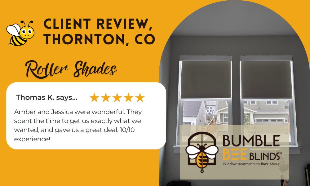 Client Review: Custom Window Treatments in Thornton, CO