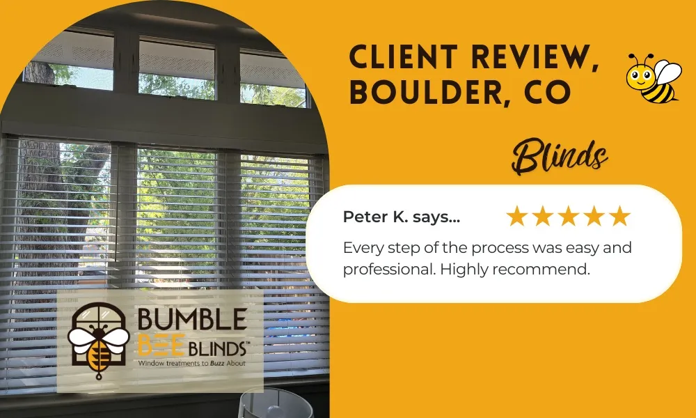 Blinds in Boulder CO, Modern Light Control