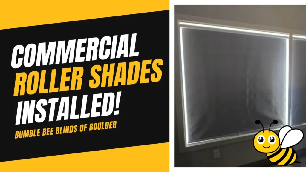 Commercial Roller Shades | Lafayette Colorado | Sleek & Functional Design