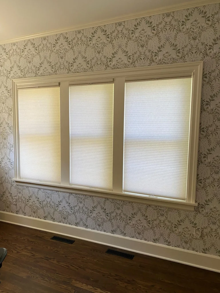 Top Down Bottom Up Honeycomb Shades in Historic Boulder CO Home | Bumble Bee Blinds of Boulder