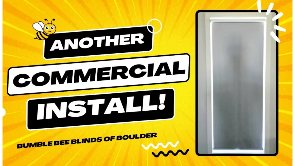 Roller Shades for Commercial Windows | Louisville CO