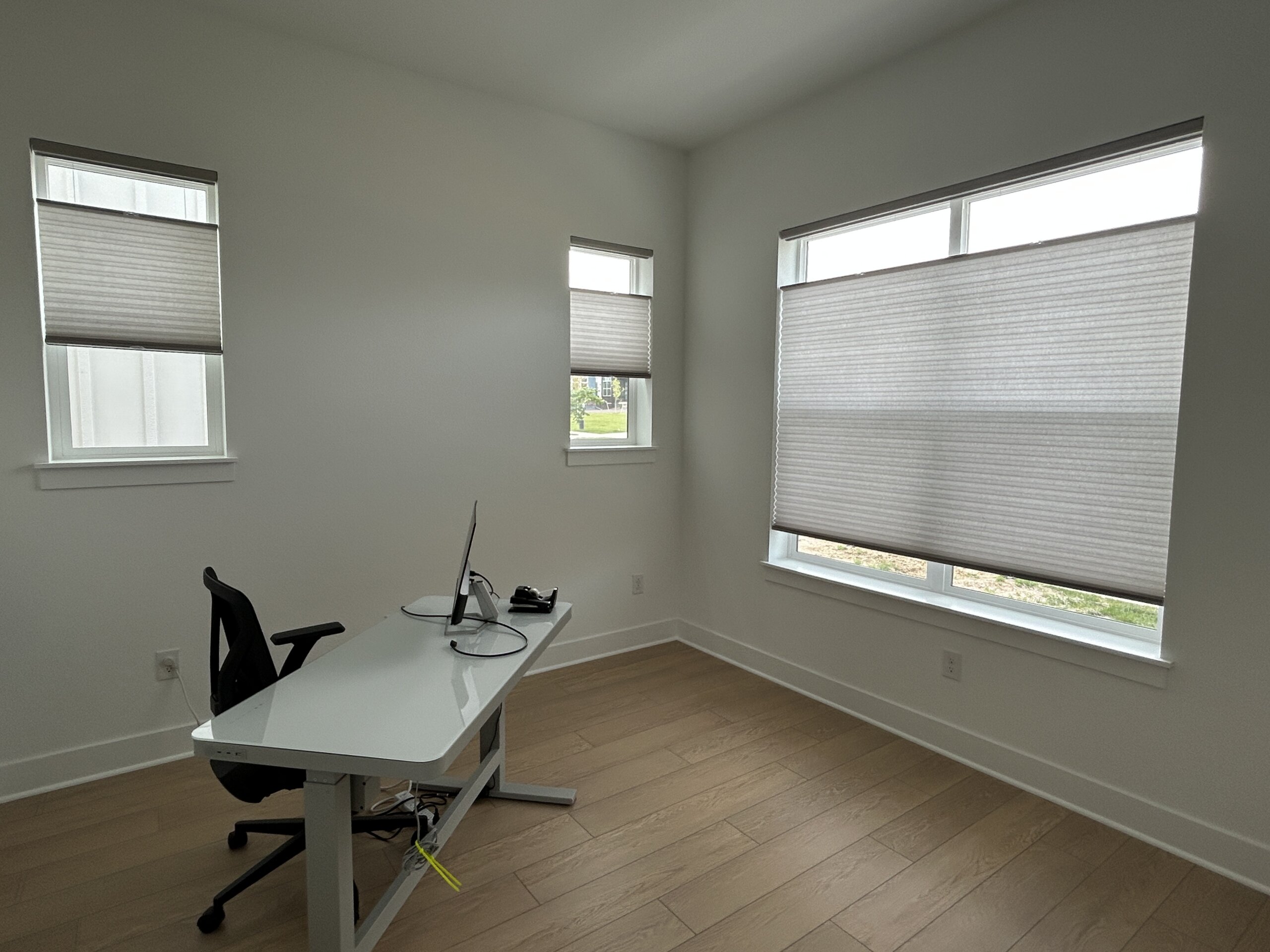 Light filtering shades for a home office in Superior CO