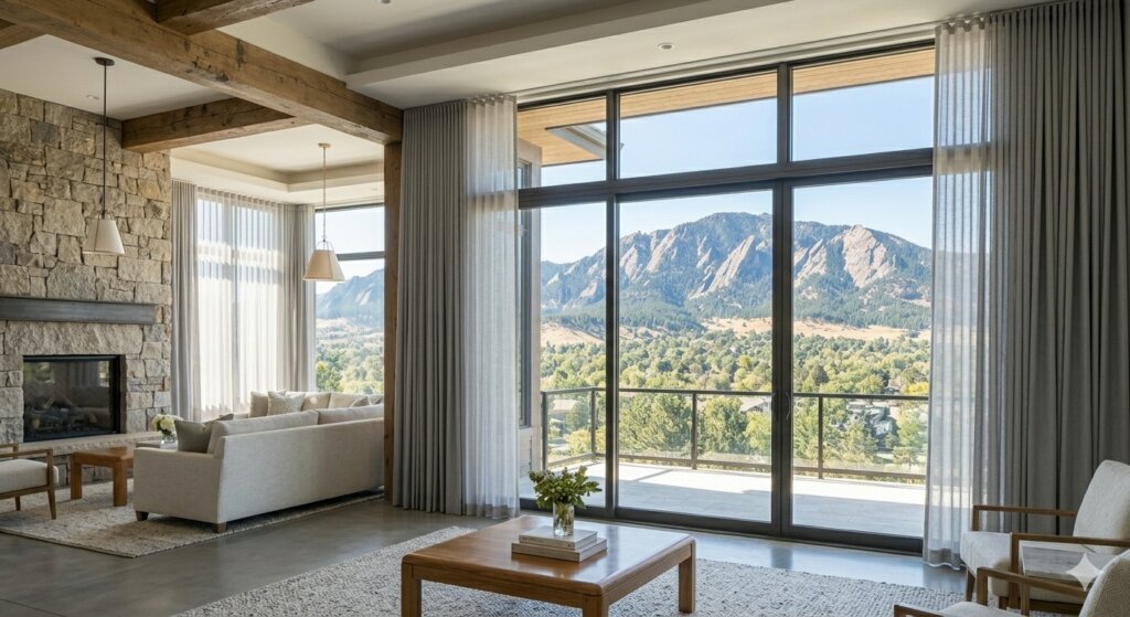 Which Drapery Styles Are Best for Modern Boulder Interiors?