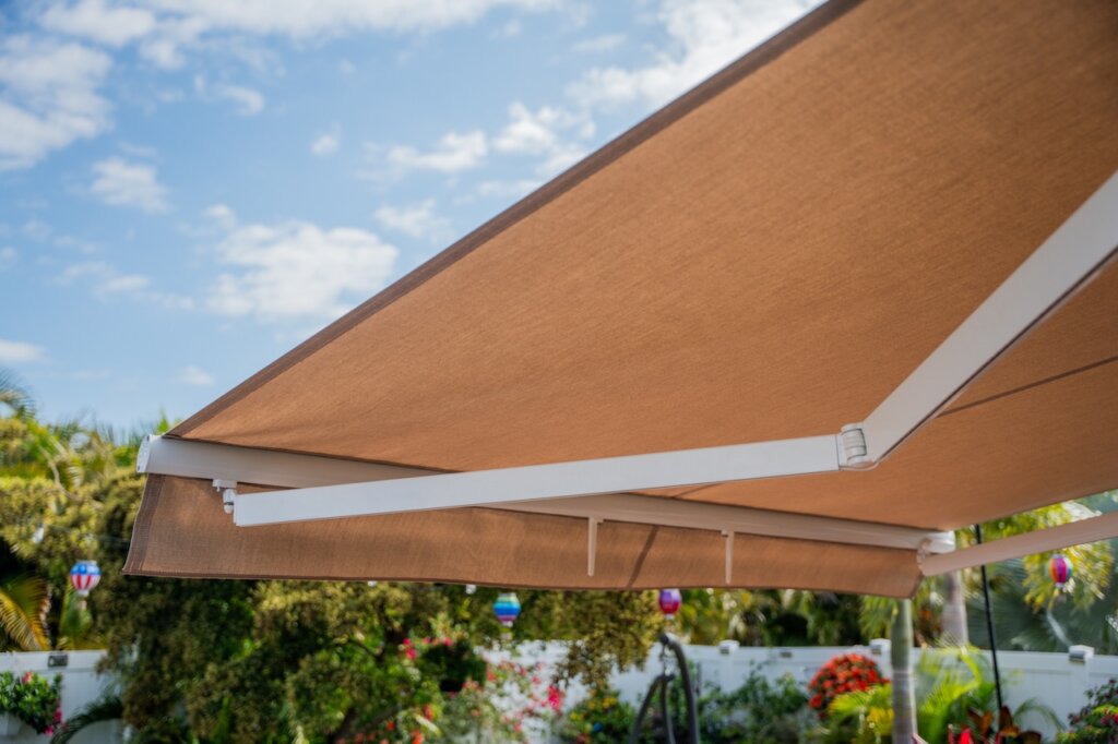 Motorized Retractable Awnings for Colorado Homes | Bumble Bee Blinds of Boulder