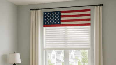 American Colonial home Window treatment