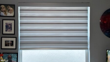 banded shades for living room in boca raton fl