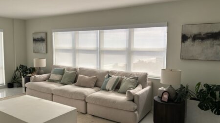 boca raton modern window treatment