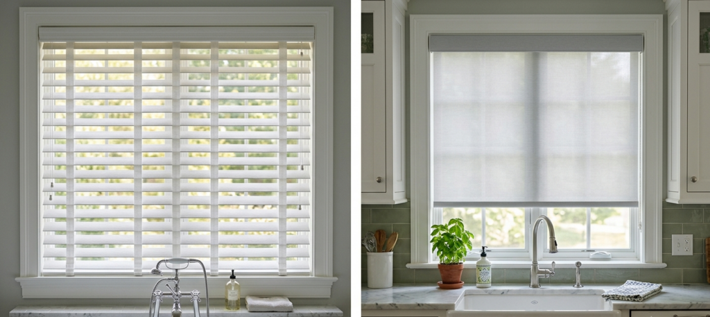 The Best Window Treatments for Kitchens and Bathrooms in Fairfield County Homes