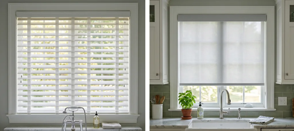 The Best Window Treatments for Kitchens and Bathrooms in Fairfield County Homes
