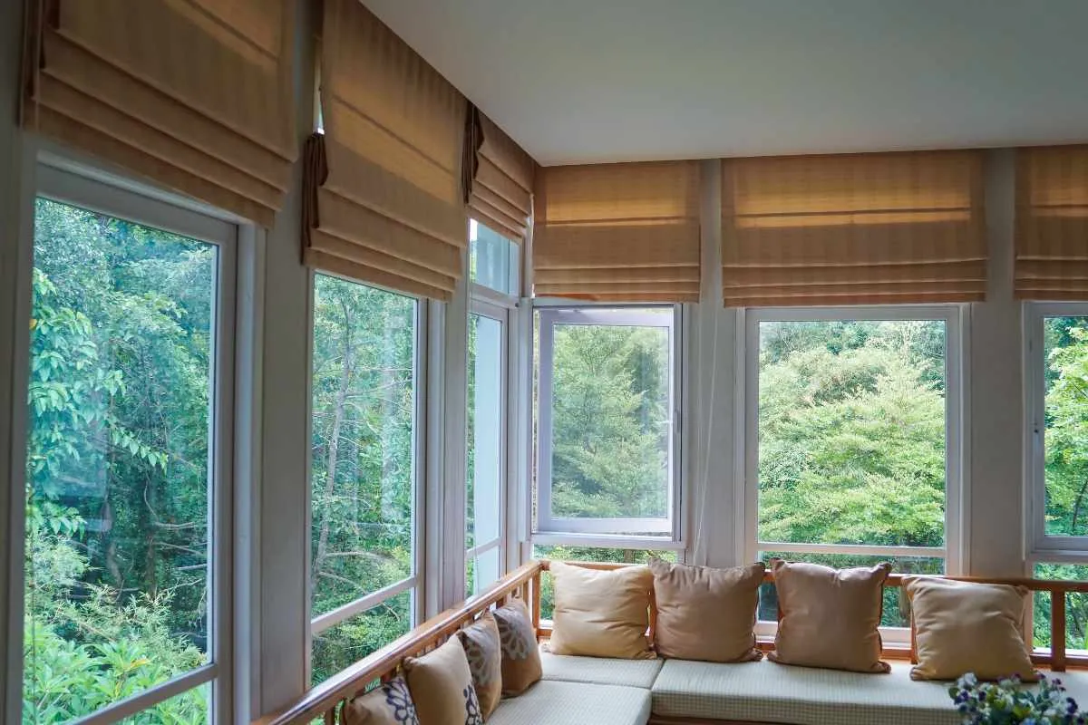 Custom roller shades