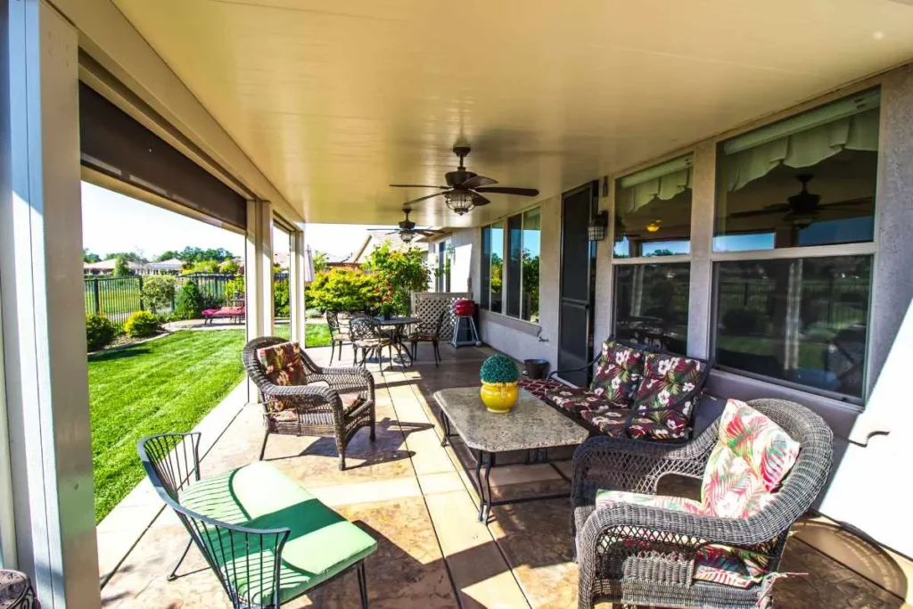 Motorized Patio Shades