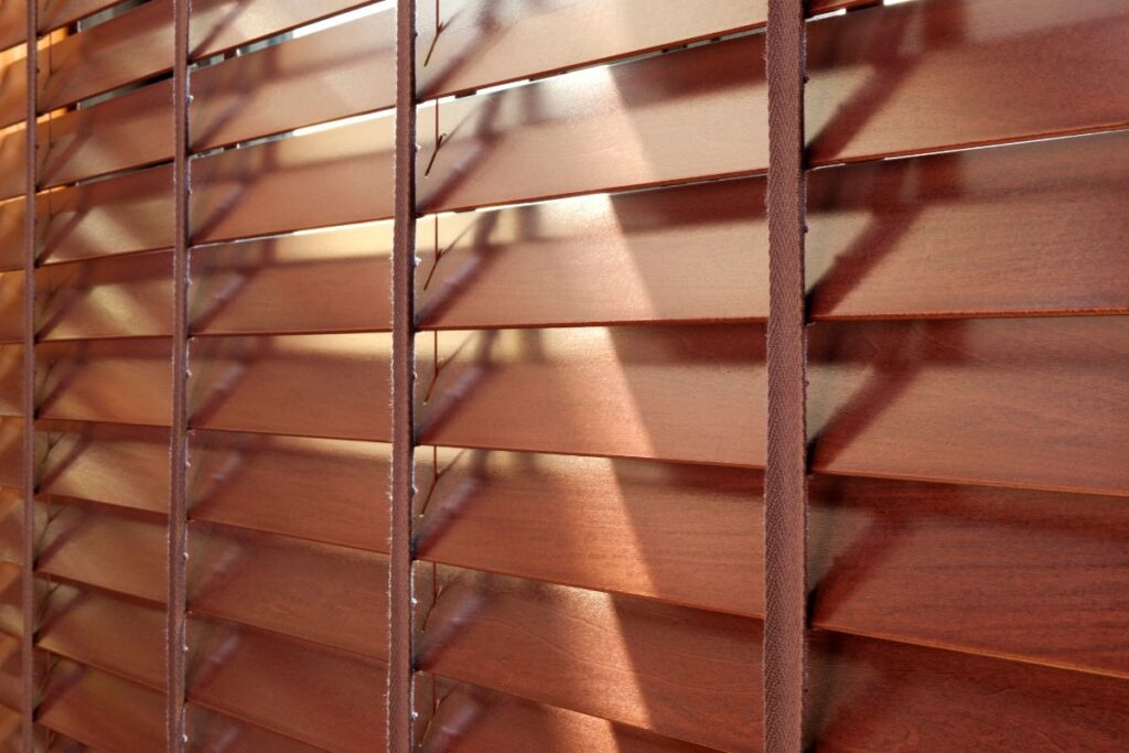 Wood blinds