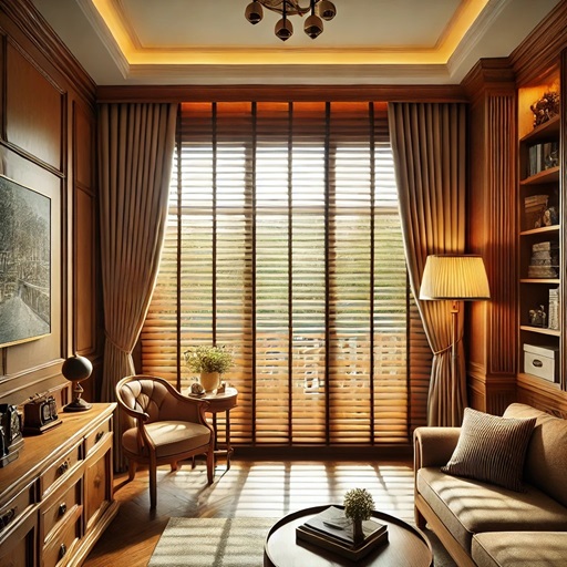  wooden window blinds