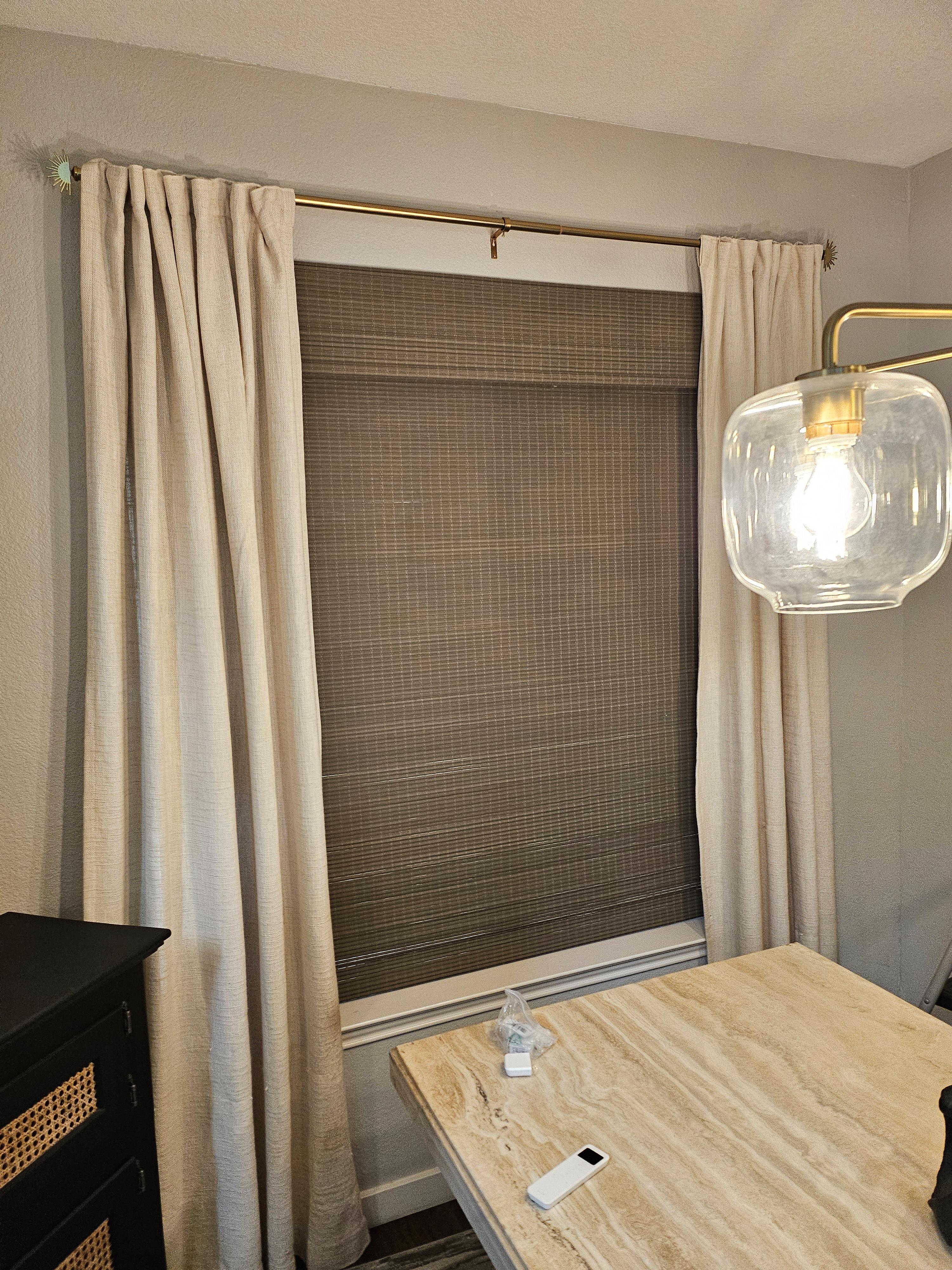 Natural Woven Shades in Bauerle Ranch, 78748