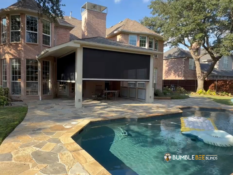 After Install of Exterior patio screen