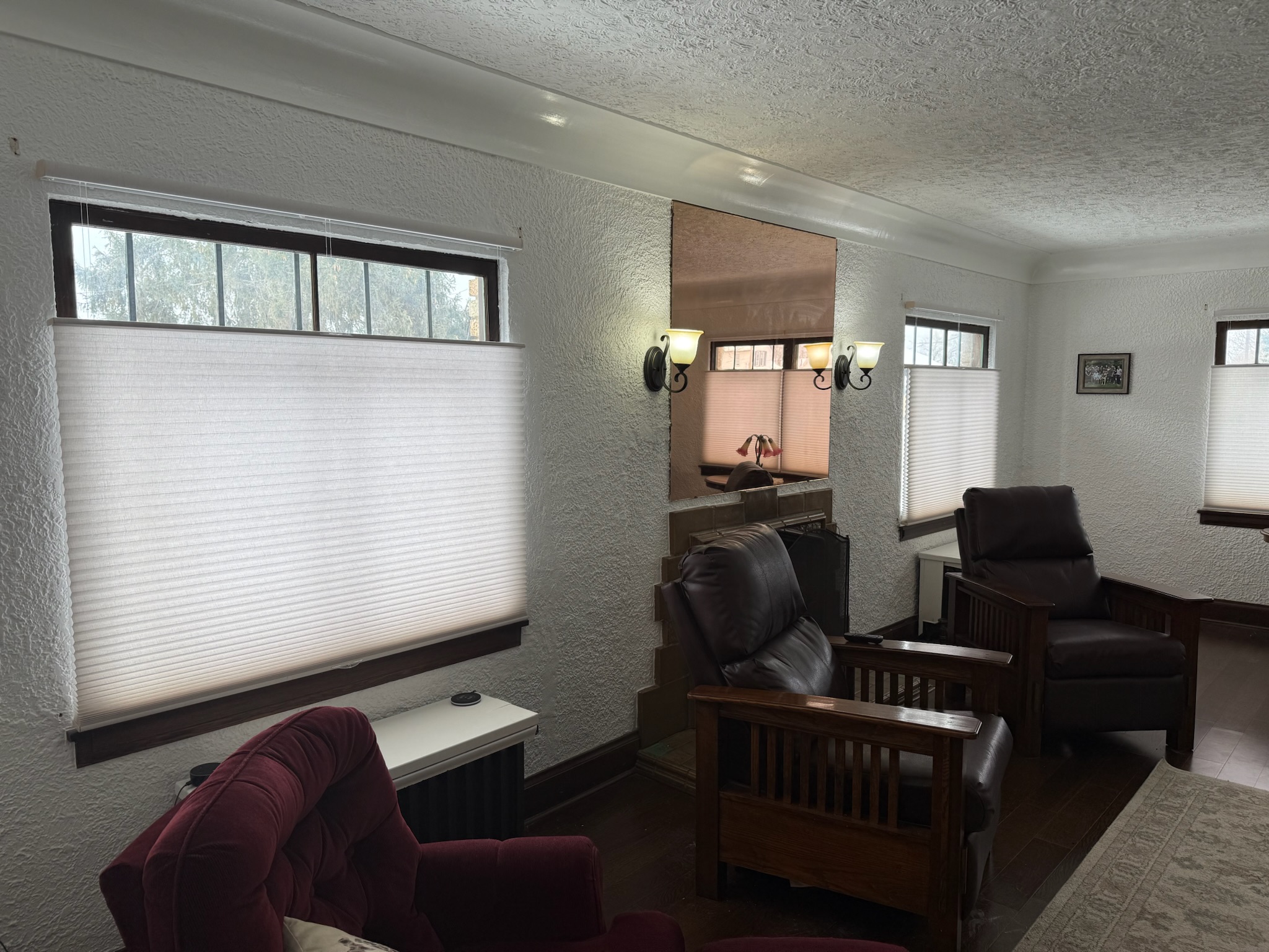 Top Down, Bottom Up Cellular Honeycomb shades