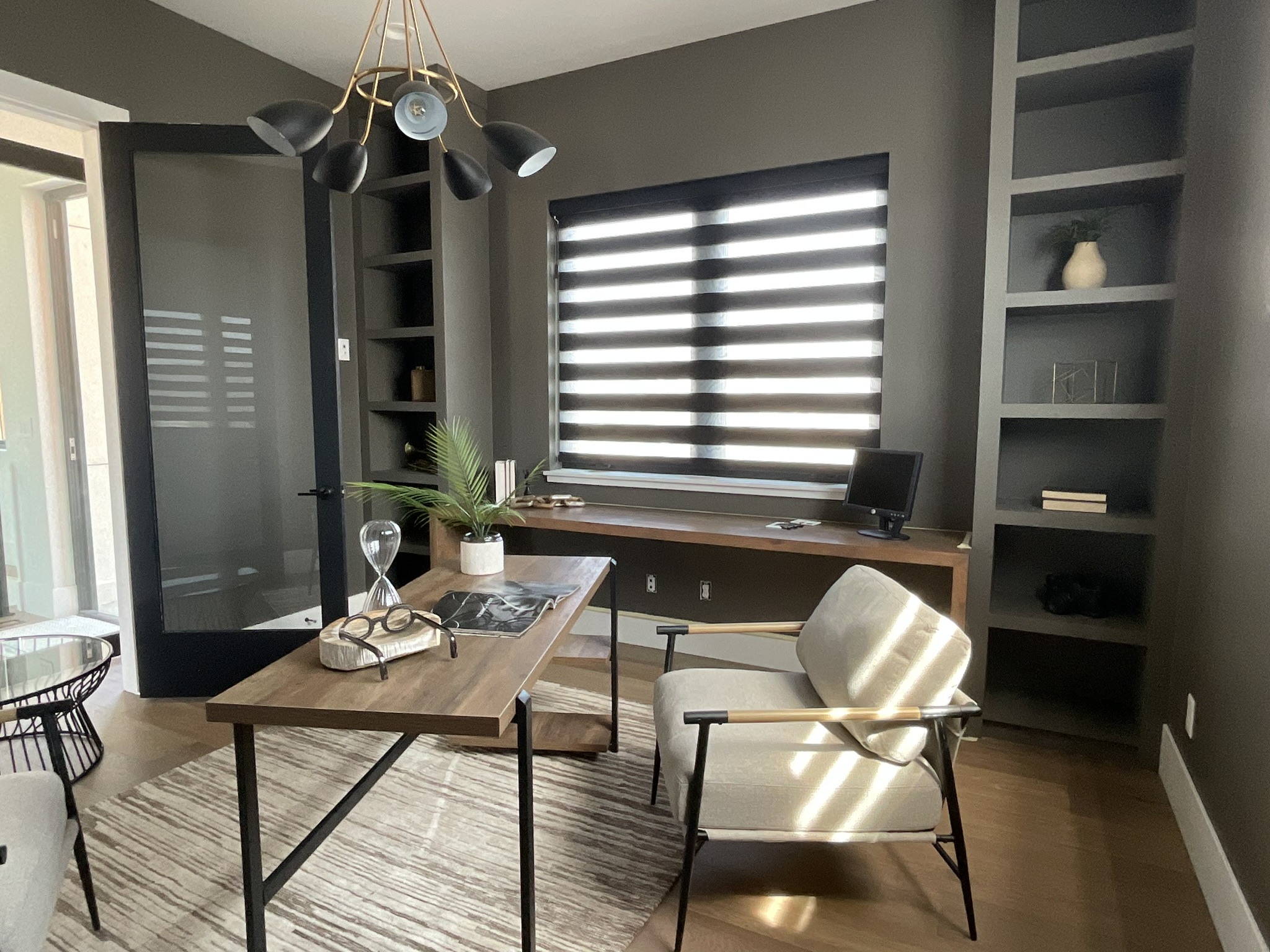 Motorized Banded Shades