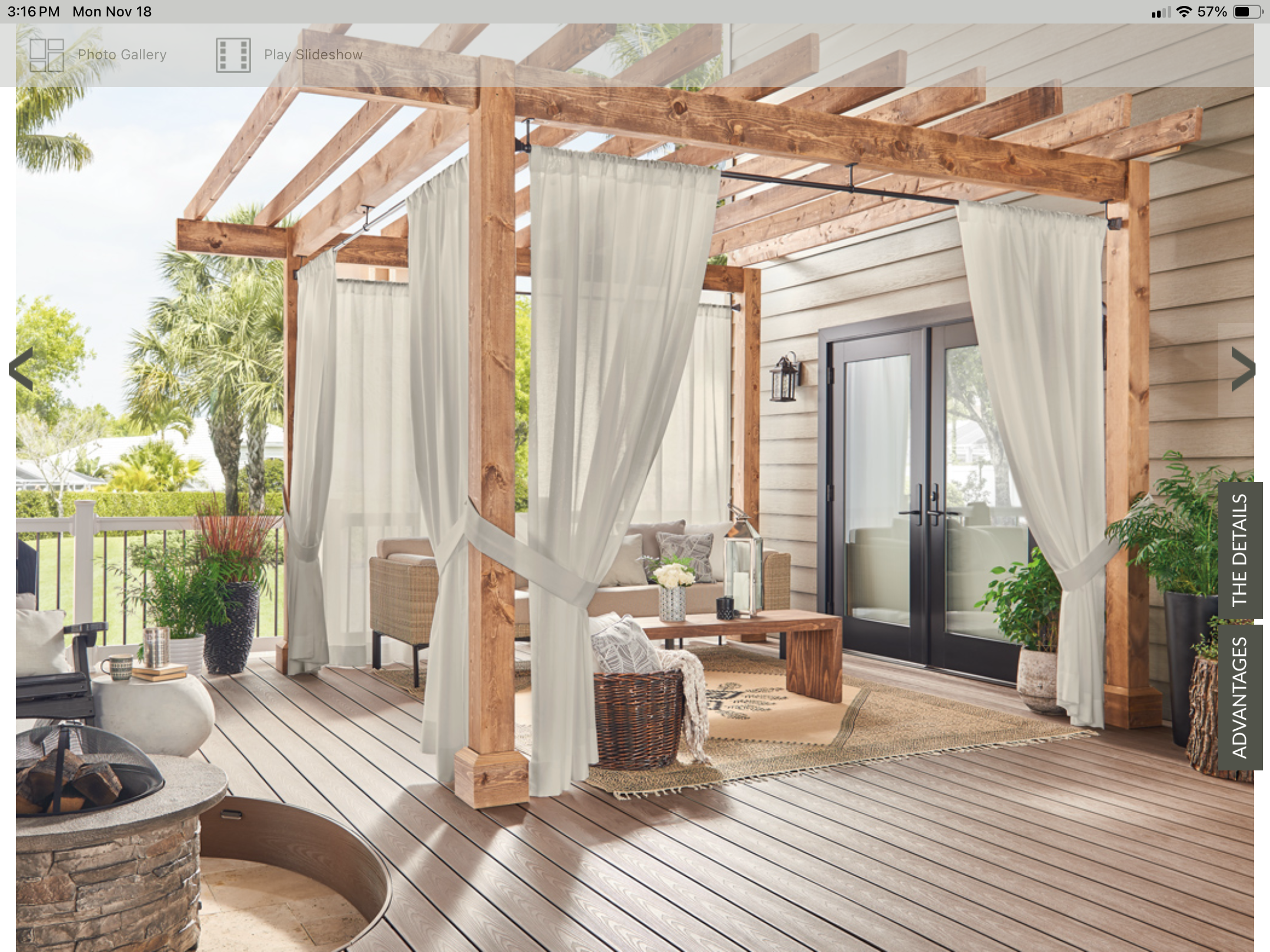 Outdoor Solar Roller & Drapes