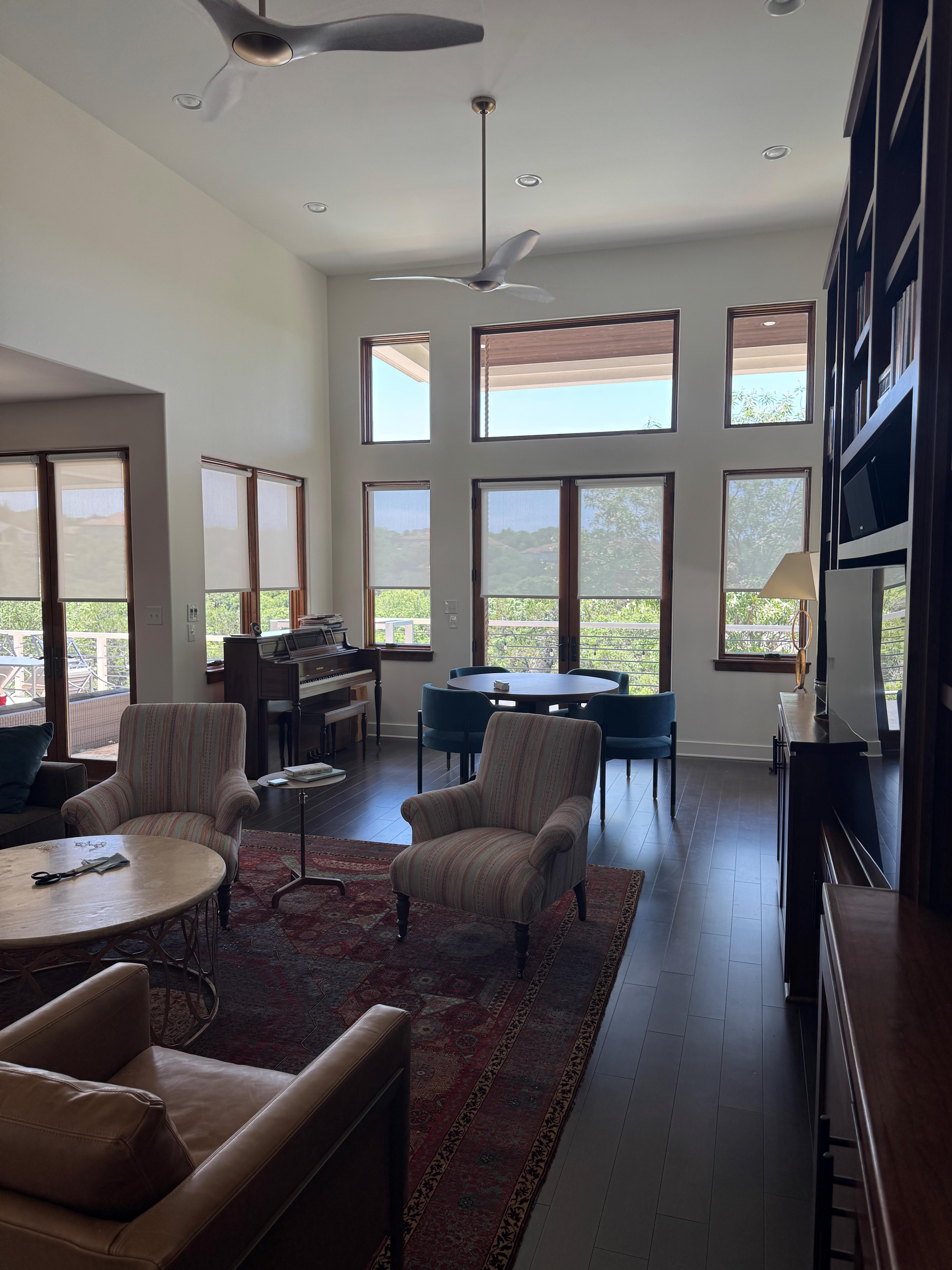 Motorized Roller Shades  |  West Lake Hills in Austin