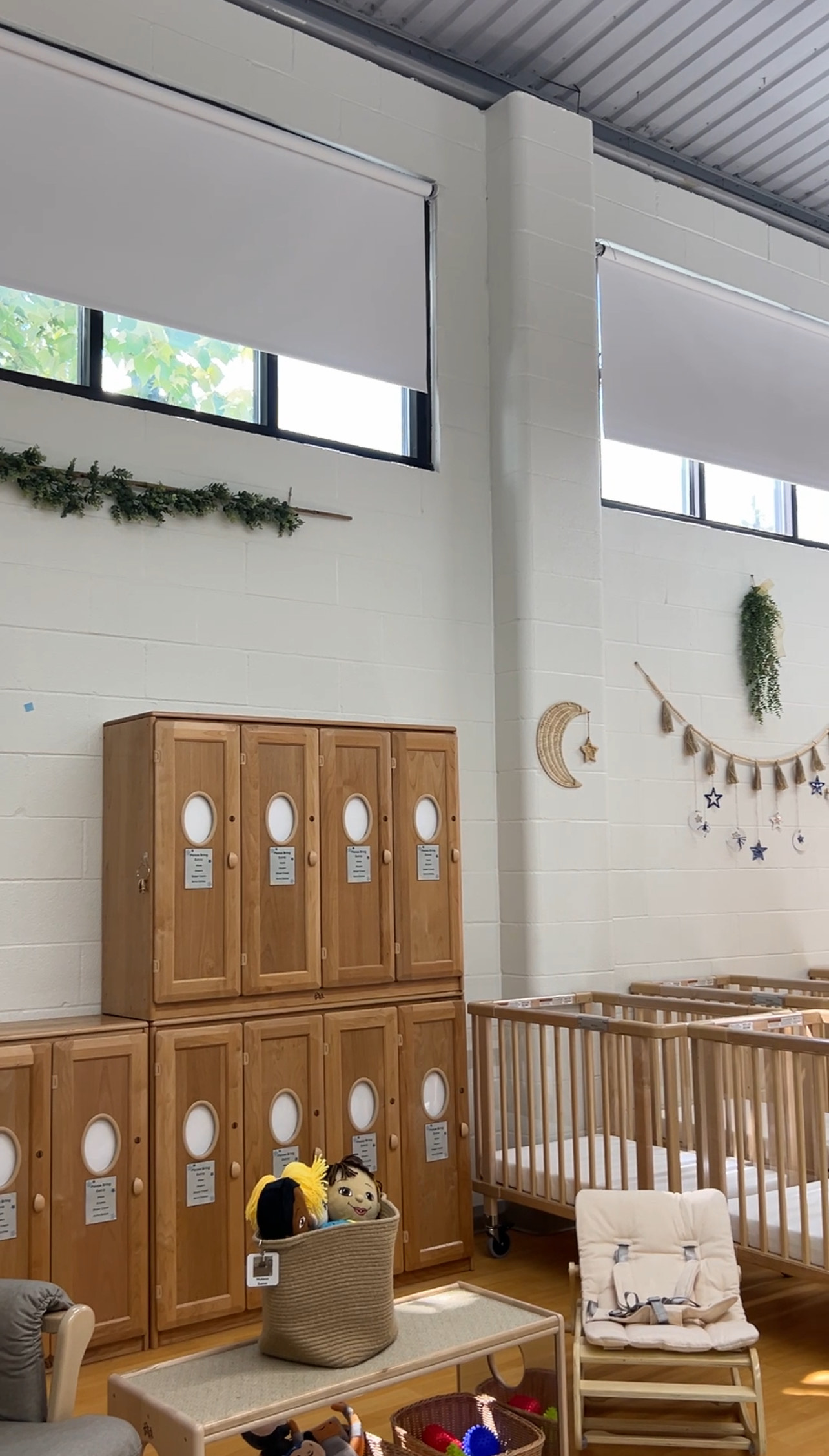 Kido Preschool - Solar Shade installation in East Downtown Houston