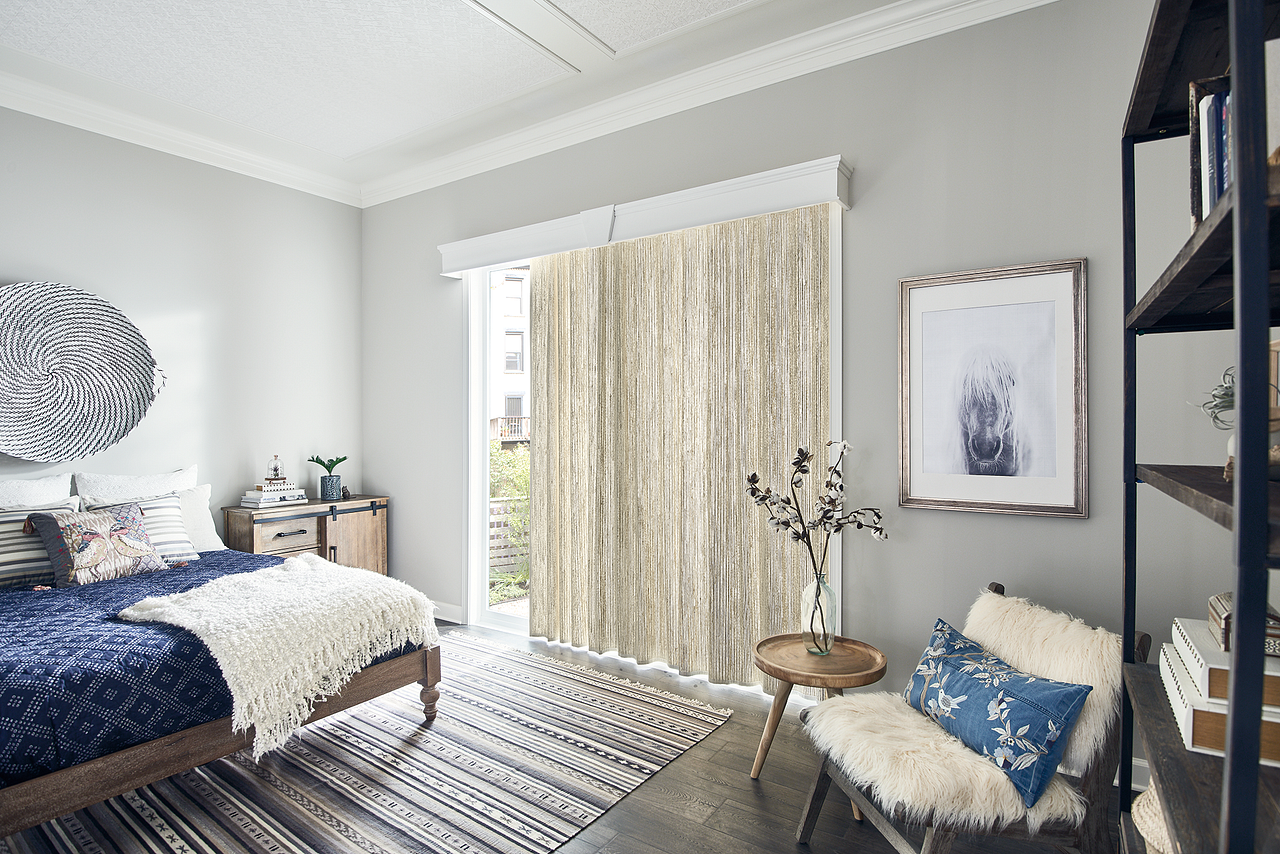 Graber Natural Woven Sliding Panels