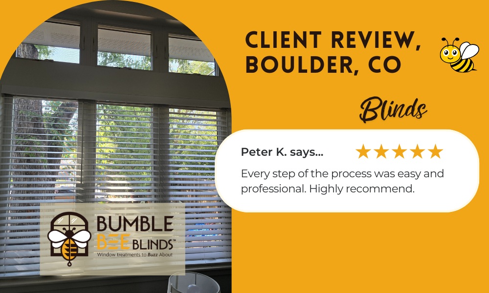 Blinds in Boulder Colorado