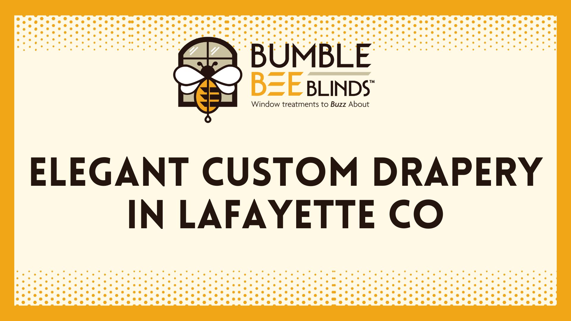 Elegant Custom Drapery in Lafayette CO