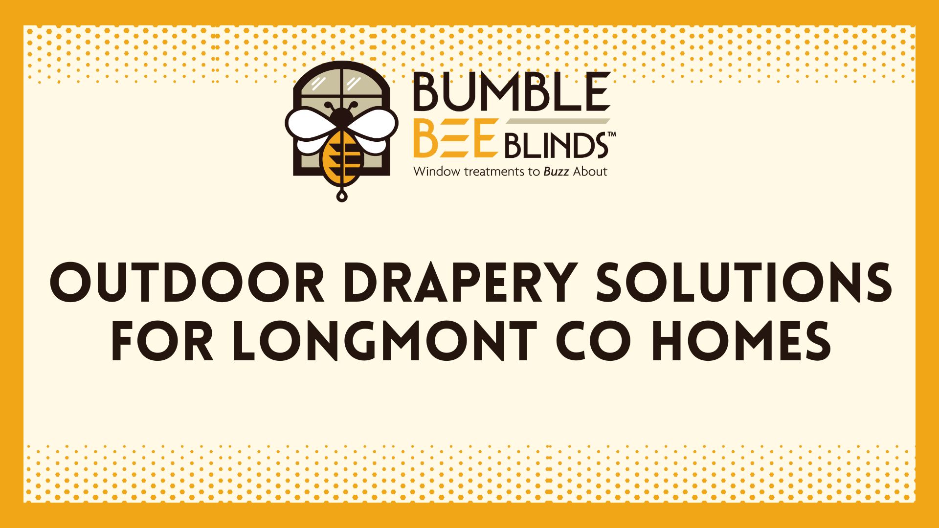 Outdoor Drapery in Longmont CO