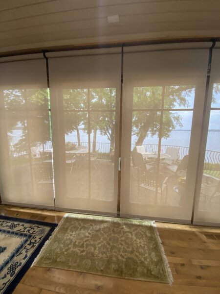 Motorized Solar Shade in Excelsior