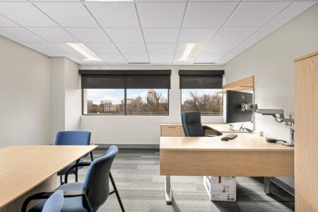 Office Motorized Shade in Edina