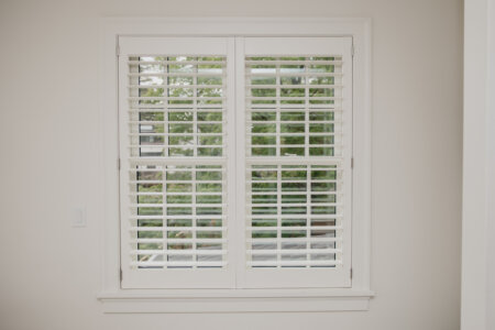 Shutter bathroom in Minnetonka