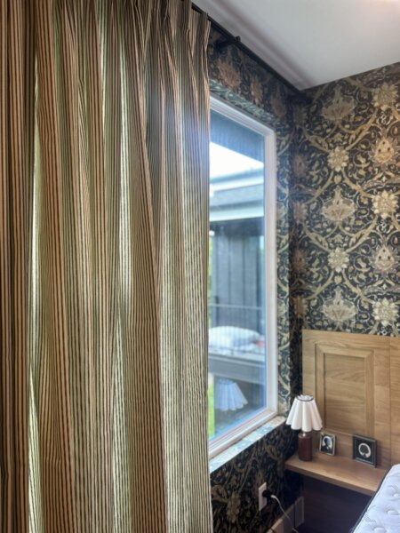 Curtain drapery in Minnetonka