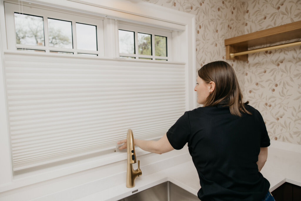 Custom Window Treatment in Mound