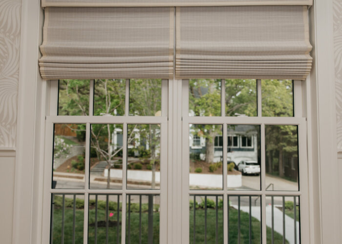 Modern Window Treatment in Edina