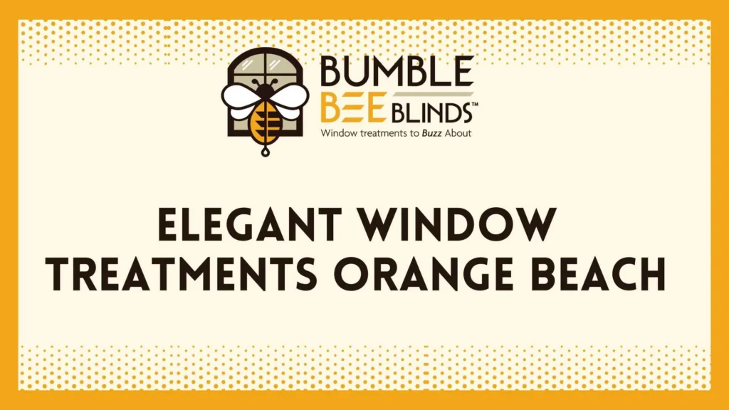 Custom Horizontal Blinds | Elegant Window Treatments Orange Beach