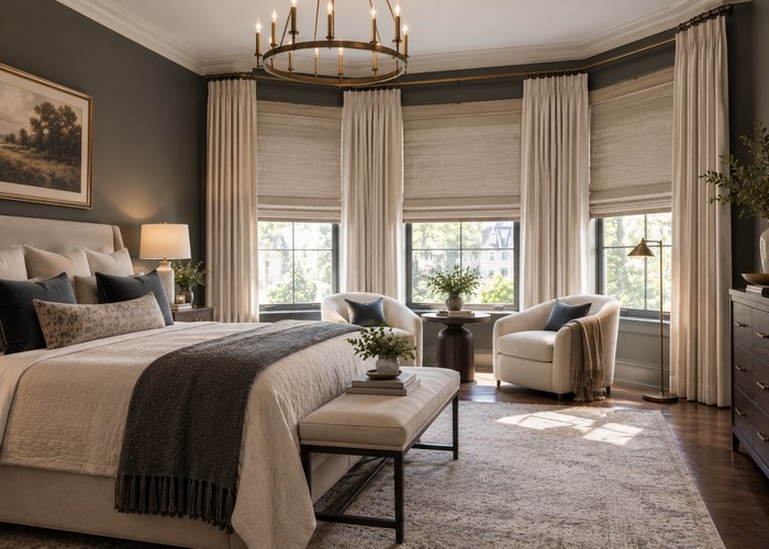 Custom drapery and curtain panels in Montclair, NJ