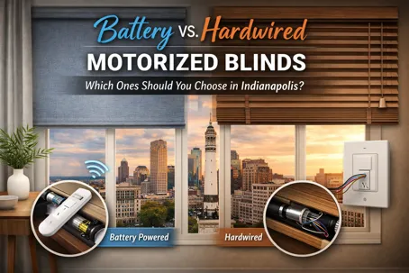 Battery vs Hardwired Motorized Blinds: Which Ones Should You Choose in Indianapolis?