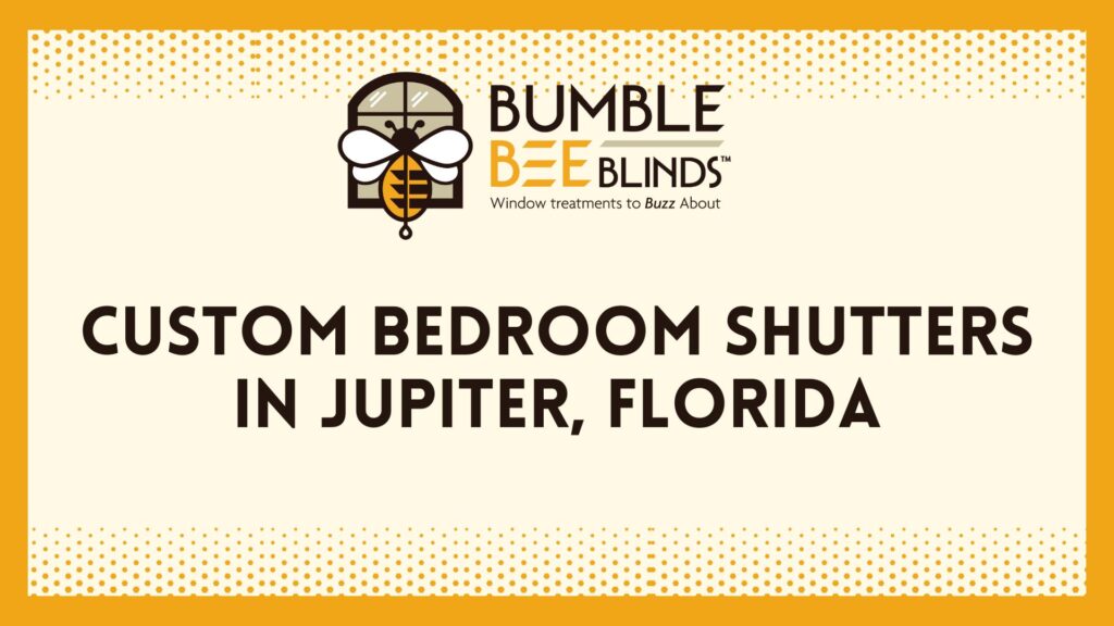 Custom Bedroom Shutters in Jupiter FL