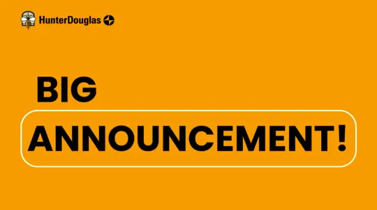 Bumble Bee Blinds of Palm Beach Becomes a Proud Hunter Douglas Dealer