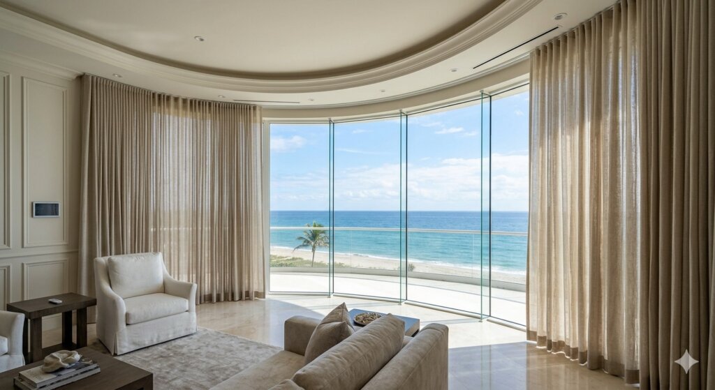 Why Motorized Drapery Systems are the Gold Standard for Palm Beach Estates