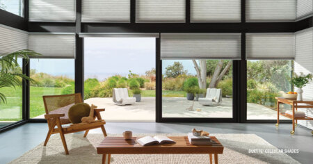 hunter douglas dealer selling duette shades palm beach fl