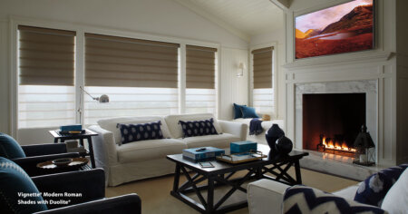 Hunter Douglas Dealer Palm Beach Florida Vignette Roman Shades