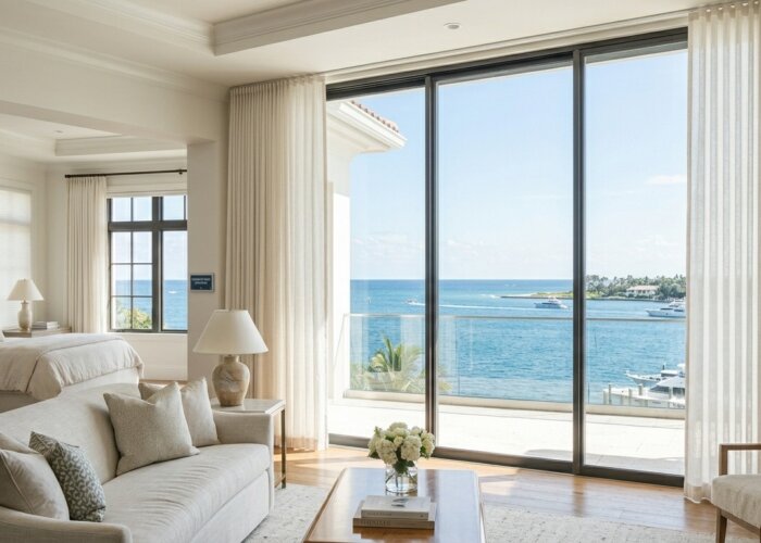 Best options for floor to ceiling windows in palm beach