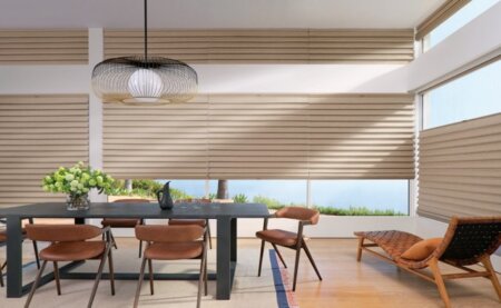 Vignette Roman shades North Palm Beach Florida