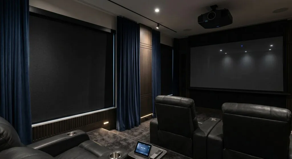 The Private Cinema: How to Master Complete Light Control in Luxury South Florida Screening Rooms