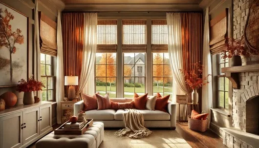 Fall Inspiration: Stylish Window Treatments for Homes in Missouri City