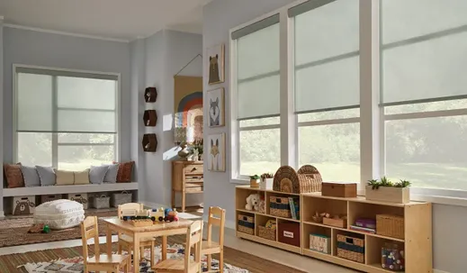 Child-Safe Window Treatments: Keep Your Family Safe with Cordless and Motorized Options in North Texas