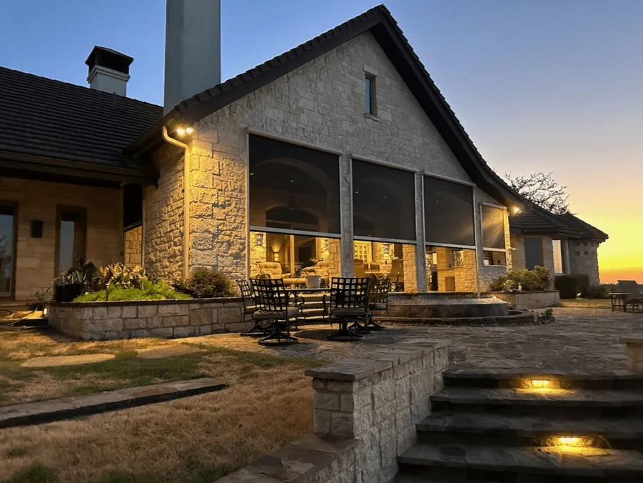 Motorized Exterior Shades in Rockwall, TX: The Best Solution for Beating the Texas Heat